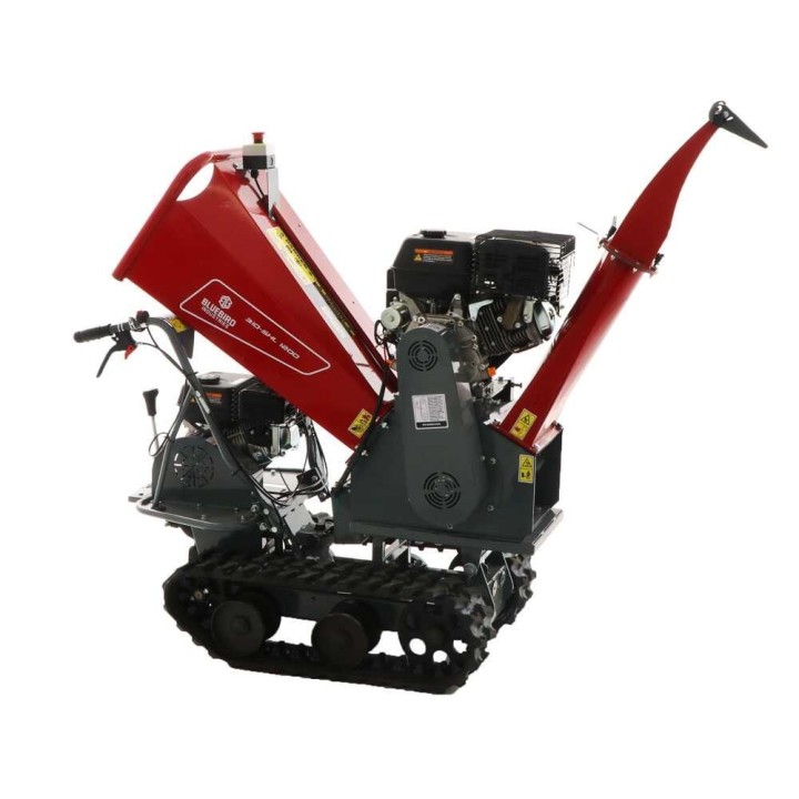 Blue Bird 310-SHL 1200 telaketjuvetoinen biotrituraja, Loncin G420F, 15 HP