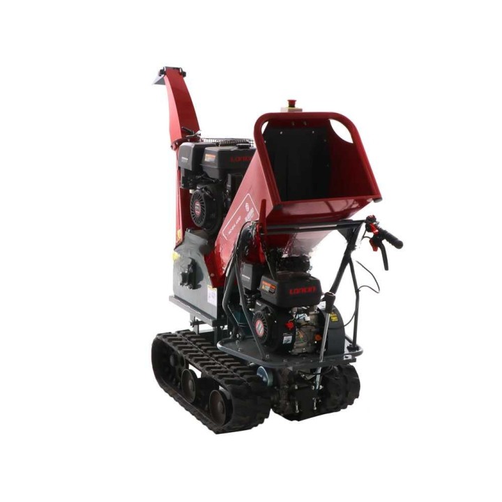 Blue Bird 310-SHL 1200 telaketjuvetoinen biotrituraja, Loncin G420F, 15 HP