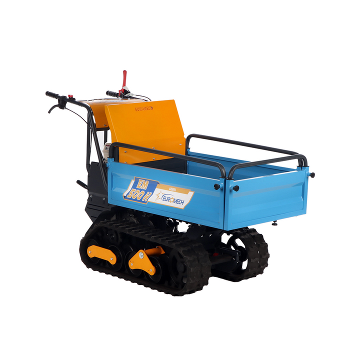 EuroMech EM500H Agri telaketjuvetoinen moottorikärry 500 kg Honda GX 200