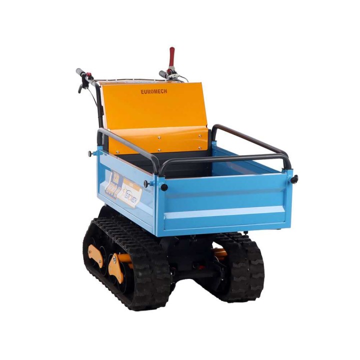 EuroMech EM500H-Agri telaketjuvetoinen moottorikärry, 500 kg, Honda GX 200