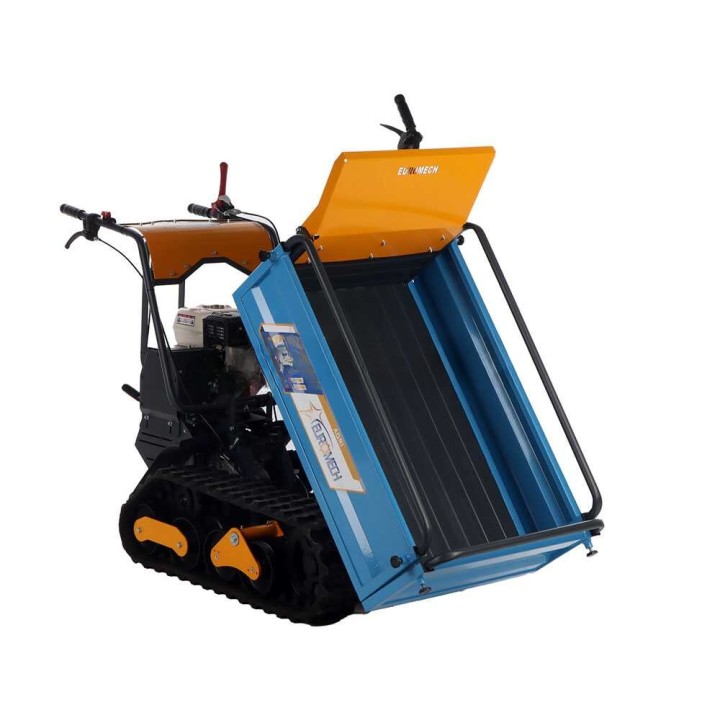 EuroMech EM500H-Agri telaketjuvetoinen moottorikärry, 500 kg, Honda GX 200