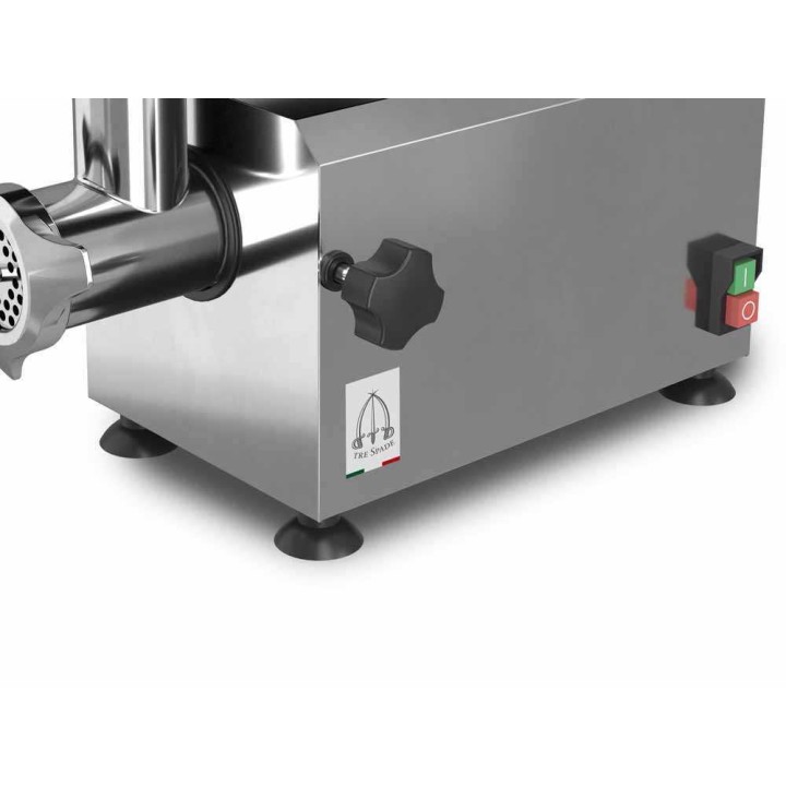 Tre Spade TC-12 PRO INOX DELUXE sähkölihamylly, 750 W, nro 12, ruostumaton teräs