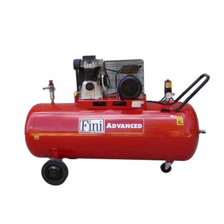 Fini Advanced MK 103-200-3M kompressori, 3 HP, 200 l, 10 bar