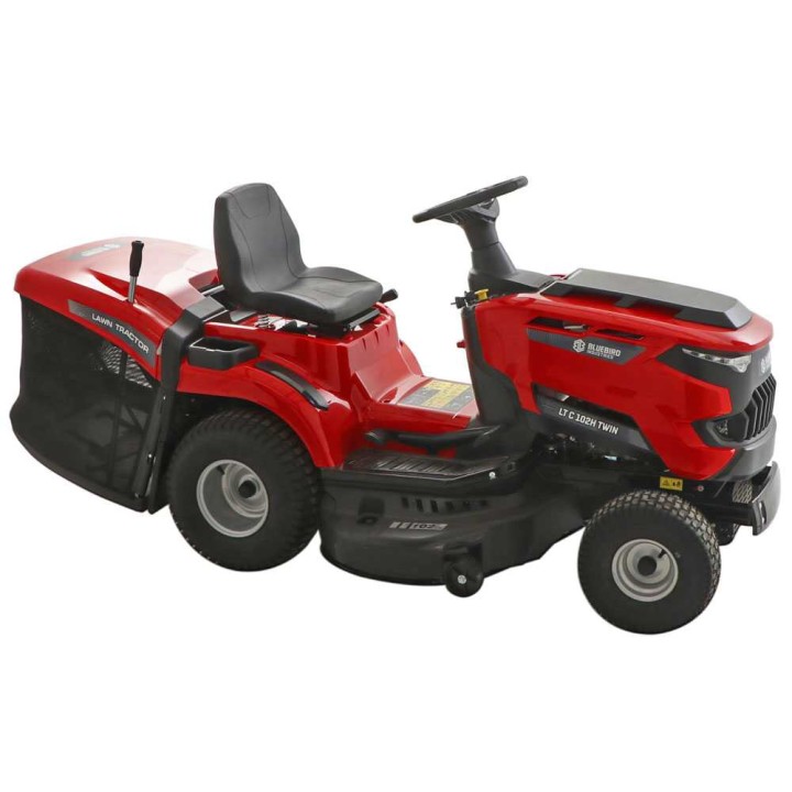 Blue Bird LT C102H TWIN ajoleikkuri, 102 cm, 20 HP, 245 l, hydrostaattinen vaihteisto