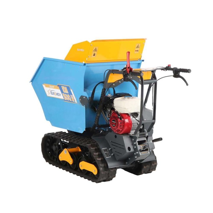 EuroMech EM500H-Dumper telaketjukuljetin, Honda GX200, 500 kg