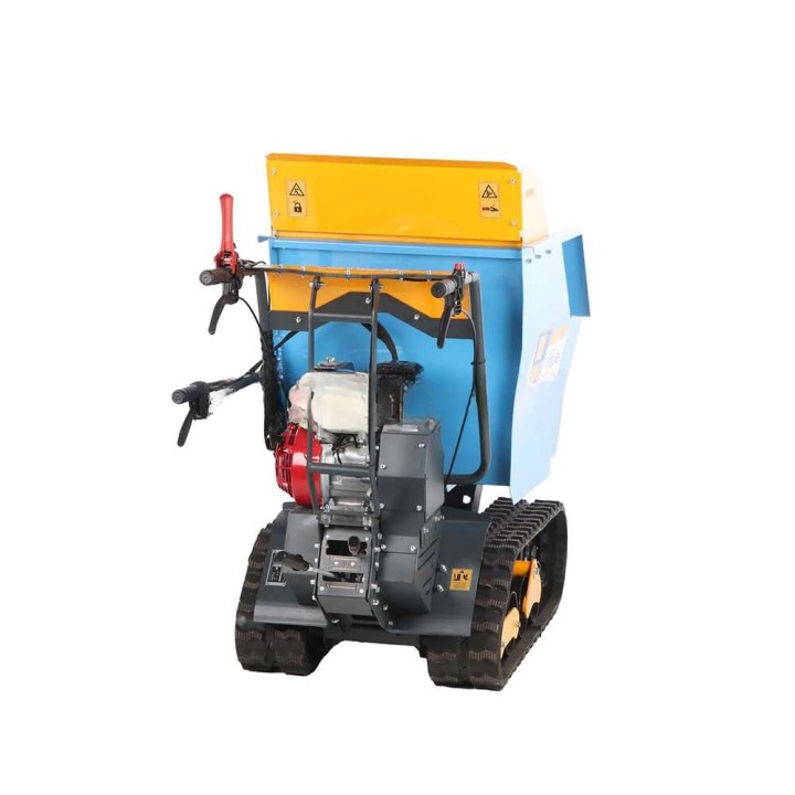 EuroMech EM500H-Dumper telaketjukuljetin, Honda GX200, 500 kg
