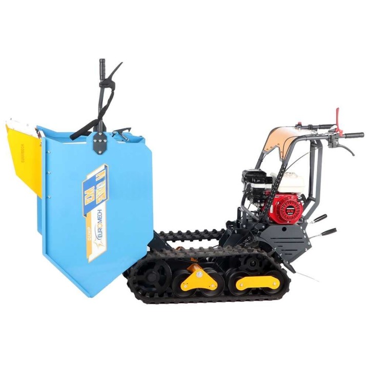 EuroMech EM500H-Dumper telaketjukuljetin, Honda GX200, 500 kg