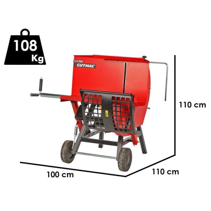 Docma Cutmac TT600 sähköinen pyörösahapukki, 2 200 W, 230 V, 600 mm