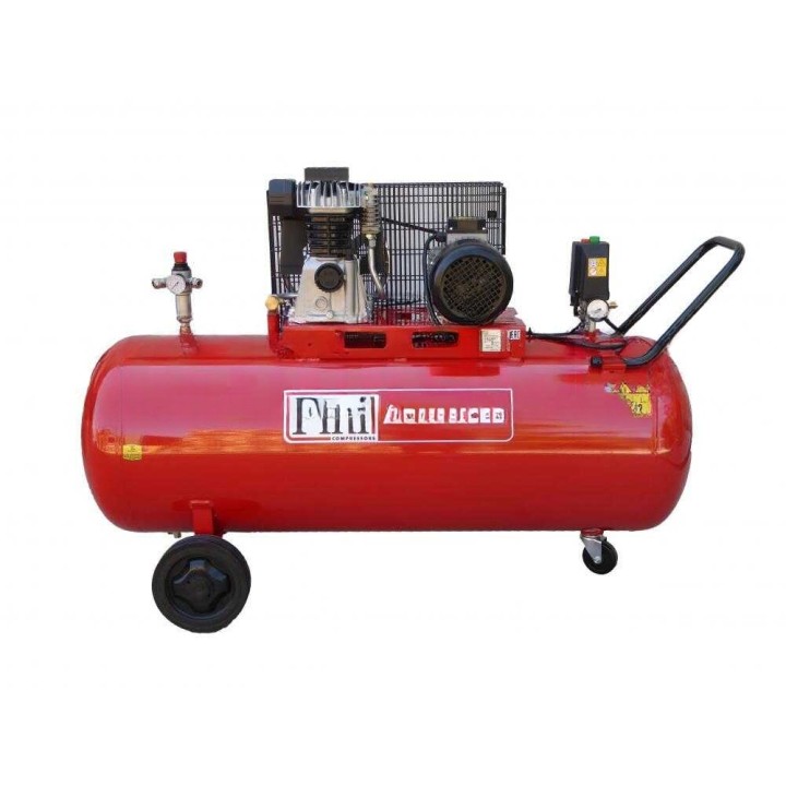 Fini Advanced MK 103-200-3 hihnakompressori, 3 HP, 200 l, 400 V