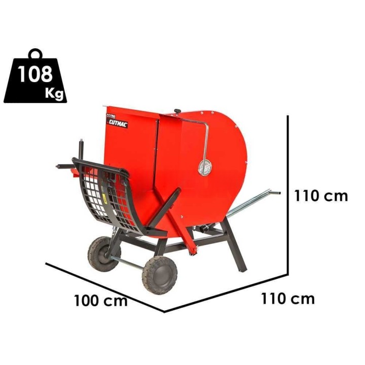Docma Cutmac TT600 400 V klapisaha, 3 000 W, terä 600 mm