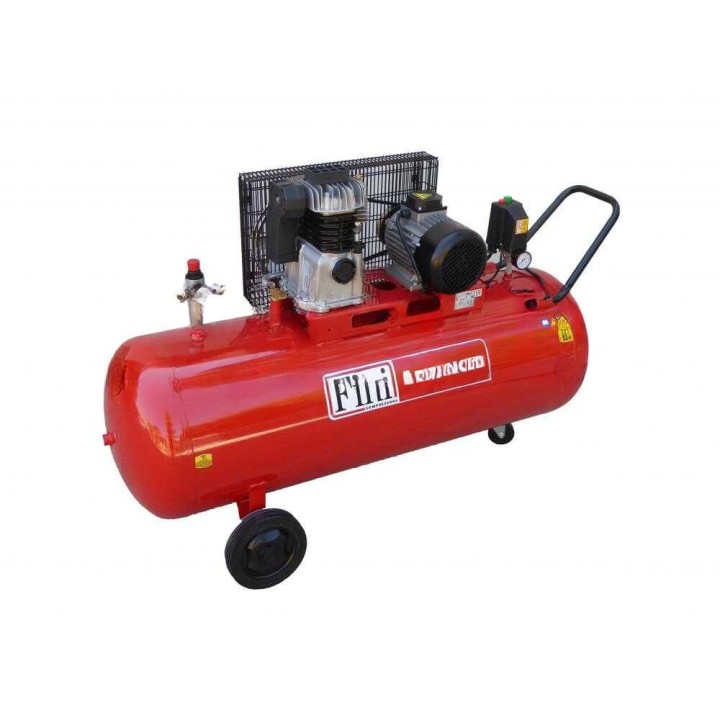 Fini Advanced MK 103-200-3 hihnakompressori, 3 HP, 200 l, 400 V