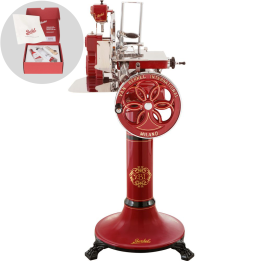 Berkel B114 vauhtipyöräviipalointikone jalustalla 320 mm punainen