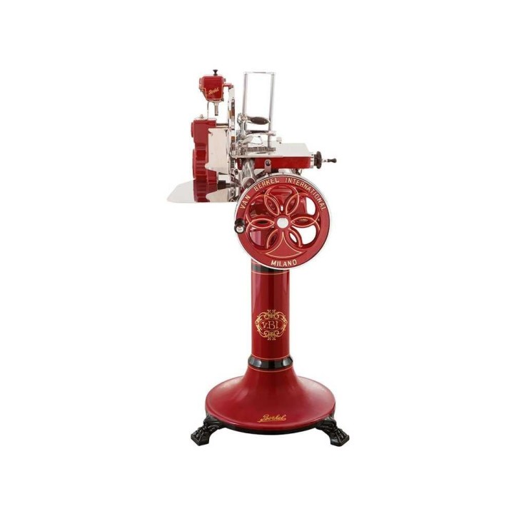 Berkel B114 vauhtipyöräviipalointikone jalustalla, 320 mm, punainen