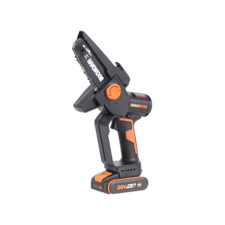 Worx Nitro WG325E.9 akkukäyttöinen oksasaha, 20 V, 12 cm, ilman akkua ja laturia