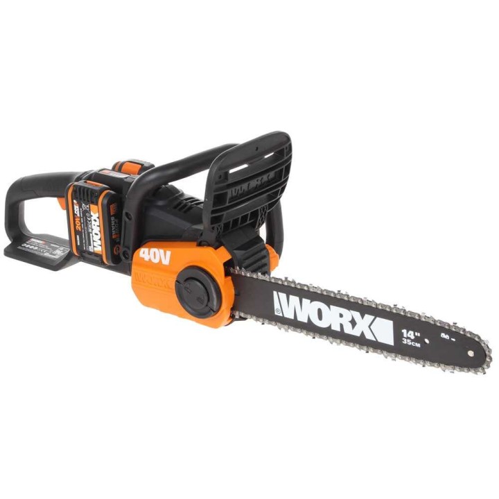 WORX WG384E akkumoottorisaha, 40 V, 35 cm, 2 akkua