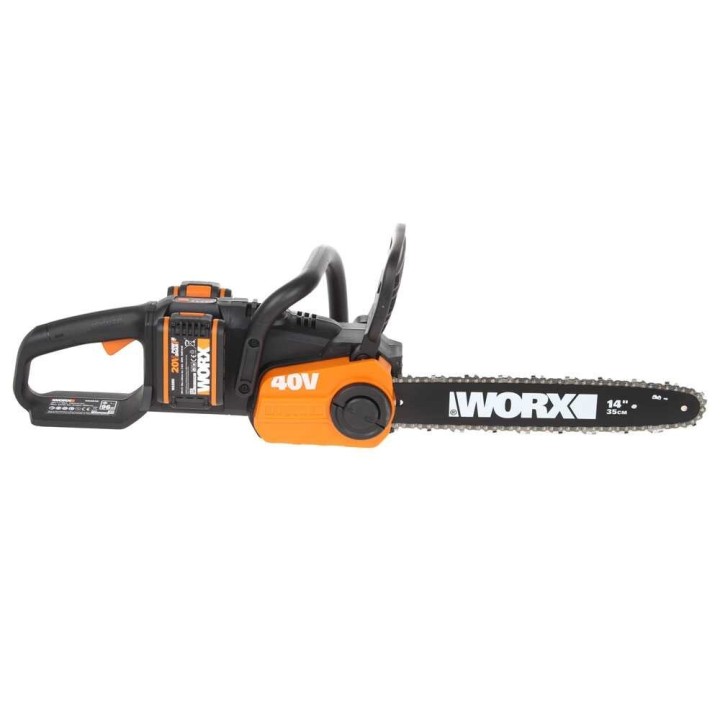 WORX WG384E akkumoottorisaha, 40 V, 35 cm, 2 akkua