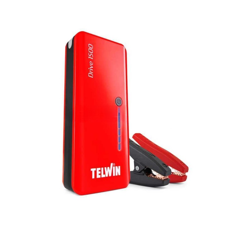 Telwin Drive 1500 kannettava käynnistin ja virtapankki, 12 V, 1 500 A