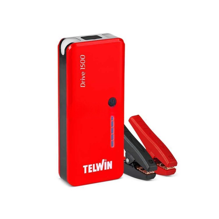 Telwin Drive 1500 kannettava käynnistin ja virtapankki, 12 V, 1 500 A