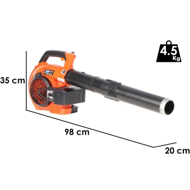Echo E-Force DPB-2600 akkukäyttöinen lehtipuhallin, 56 V, ilman akkua ja laturia