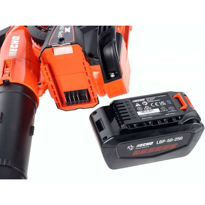 Echo E-Force DPB-2600 akkukäyttöinen lehtipuhallin, 56 V, ilman akkua ja laturia