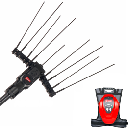 Brumi Special 12V oliivinkorjuukampa hiilikuituvarsi 235 315 cm 800 W