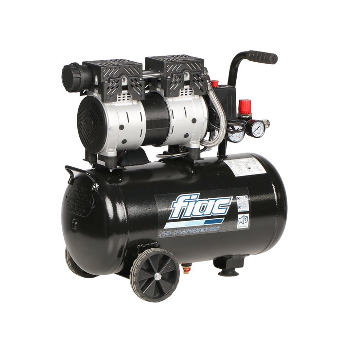 FIAC SUPERSILENT 24 1 öljytön kompressori 1 HP 24 l 8 bar