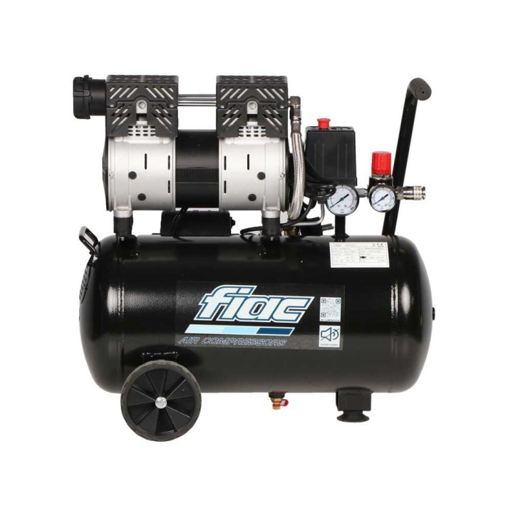 FIAC SUPERSILENT 24/1 öljytön kompressori, 1 HP, 24 l, 8 bar