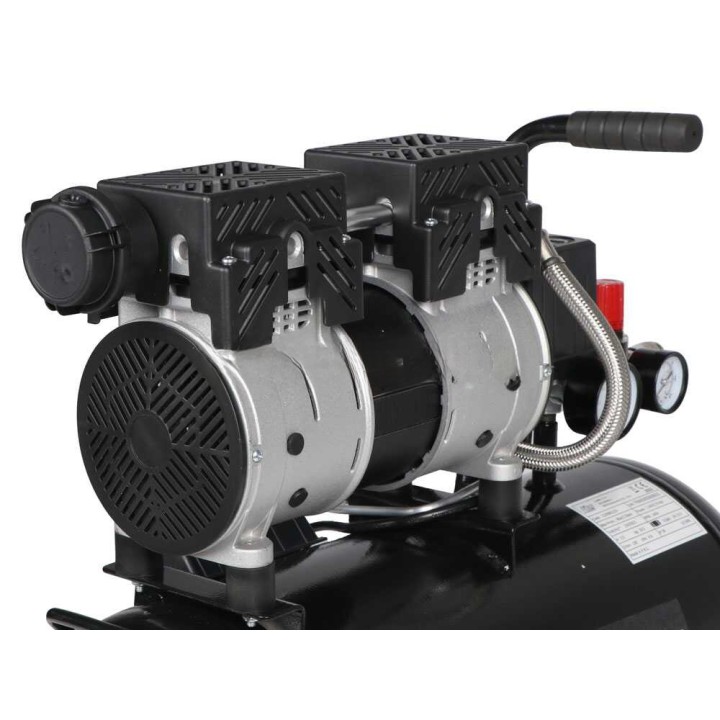 FIAC SUPERSILENT 24/1 öljytön kompressori, 1 HP, 24 l, 8 bar