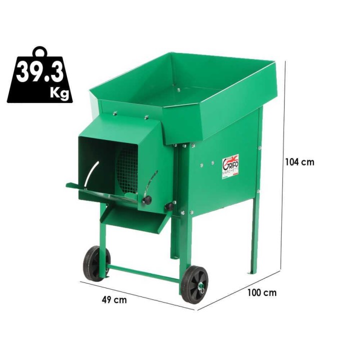 Grifo DEF sähköinen oliivien lehtienpoistaja, 0,3 HP, 230 V, nopeudensäädin