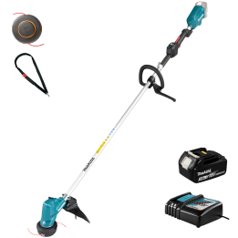 Makita DUR190LZX3 akkutrimmeri 18 V 3 Ah Tap Go siimapää