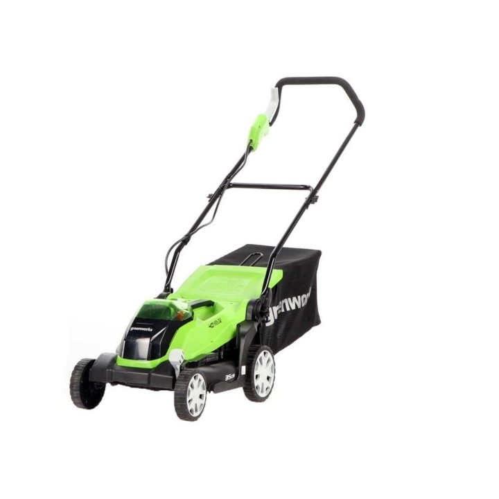 Greenworks G40LM35K2 akkuruohonleikkuri, 40 V, 35 cm, 2 Ah siirtosäiliöllä