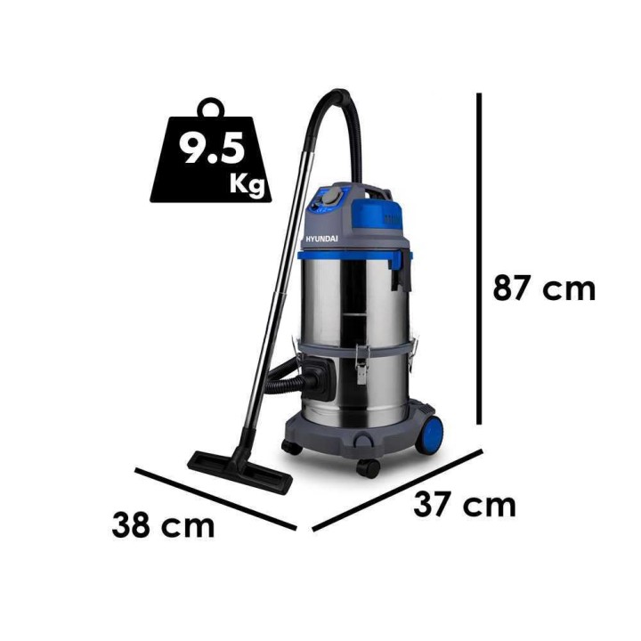 Hyundai JN506-1-1400W märkä-kuivaimuri, 38 l, 1 400 W, 220 V