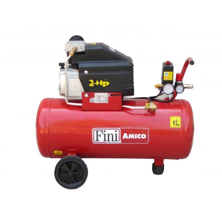 Fini Amico 50 MK 2400 -kompressori, 2 HP, 50 l, 230 V