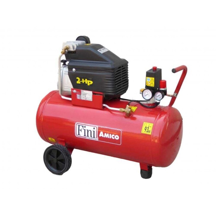 Fini Amico 50 MK 2400 -kompressori, 2 HP, 50 l, 230 V