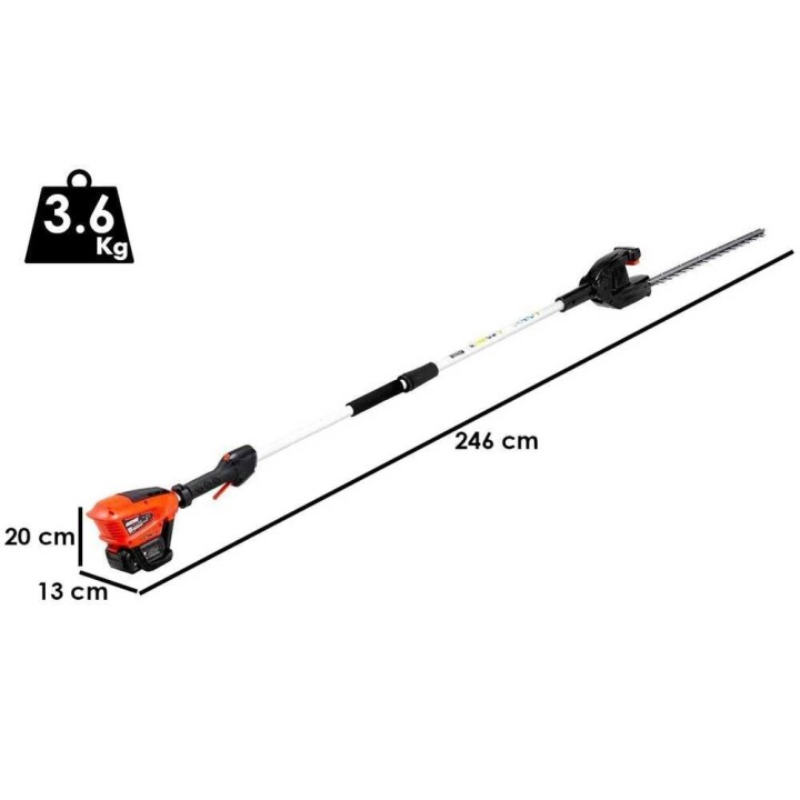 Echo DHCA-310 akkukäyttöinen varsipensasleikkuri, 49 cm, ilman akkua ja laturia