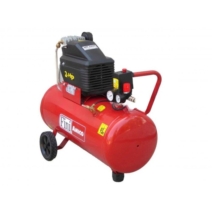 Fini Amico 50 MK 2400 -kompressori, 2 HP, 50 l, 230 V