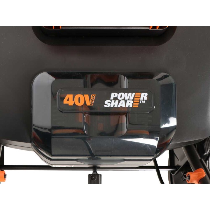Worx Nitro WG471E akkulumilinko, 40 V, 2 × 4 Ah, 51 cm