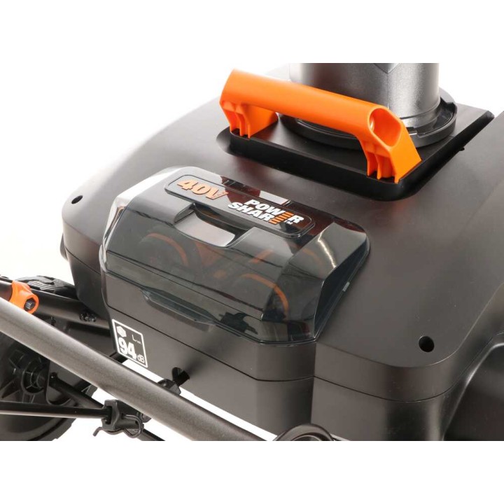 Worx Nitro WG471E akkulumilinko, 40 V, 2 × 4 Ah, 51 cm