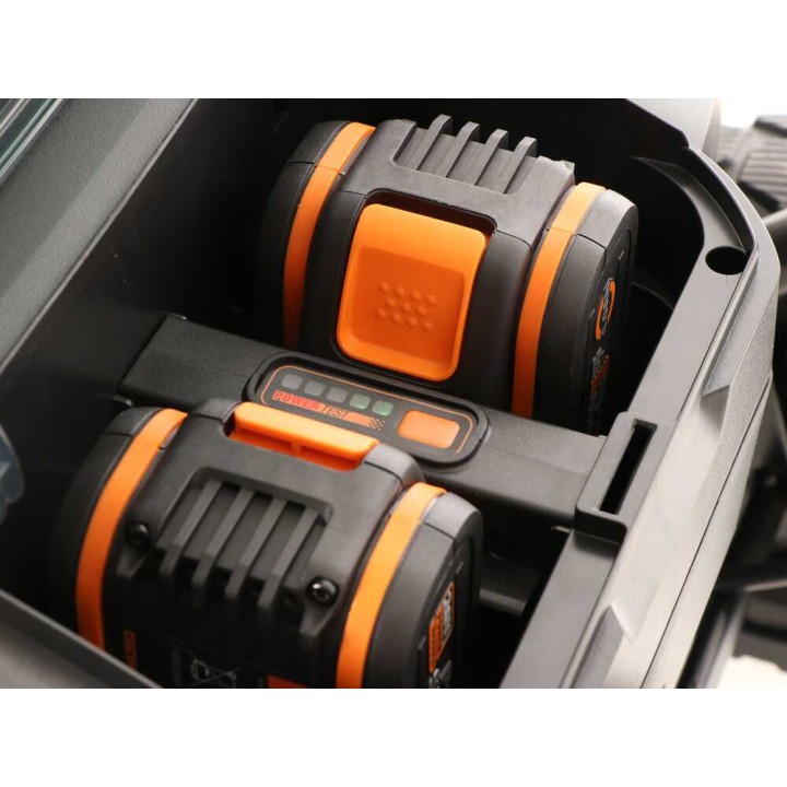 Worx Nitro WG471E akkulumilinko, 40 V, 2 × 4 Ah, 51 cm