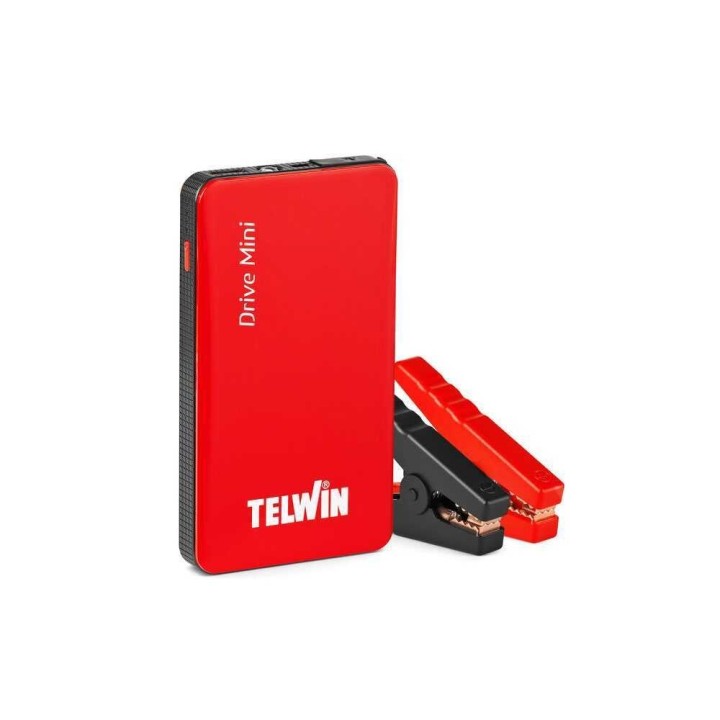 Telwin Drive Mini monitoimikäynnistin ja varavirtalähde, 12 V, 1 000 A, 6 500 mAh