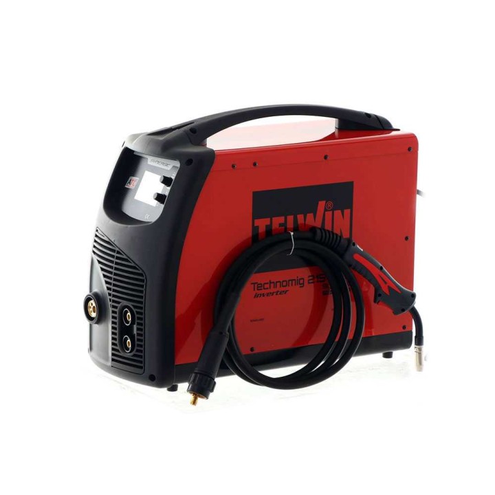 Telwin Technomig 215 Dual Synergic moniprosessi-invertteri, MIG-MAG, MMA, TIG, 20–220 A