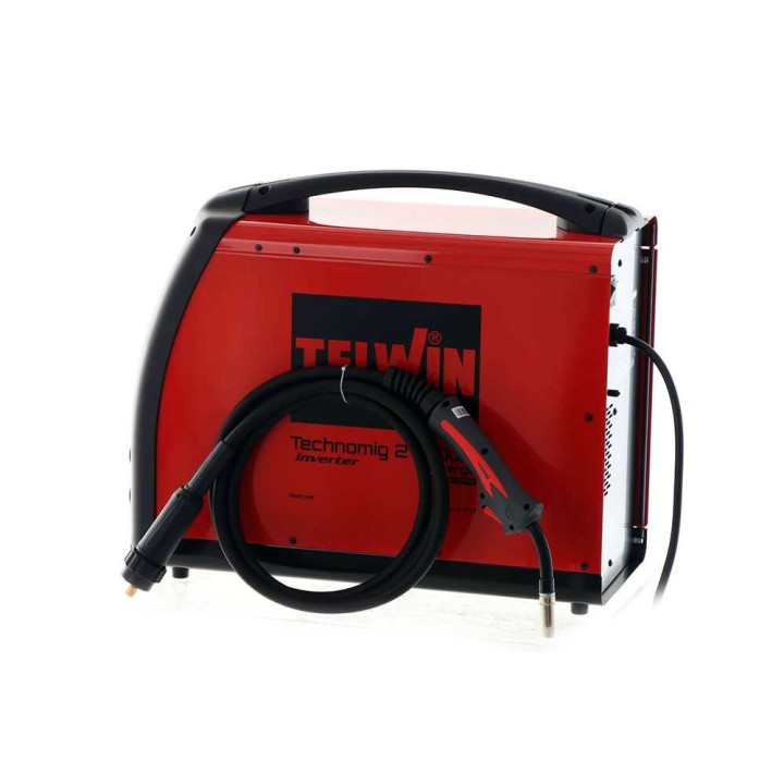 Telwin Technomig 215 Dual Synergic moniprosessi-invertteri, MIG-MAG, MMA, TIG, 20–220 A
