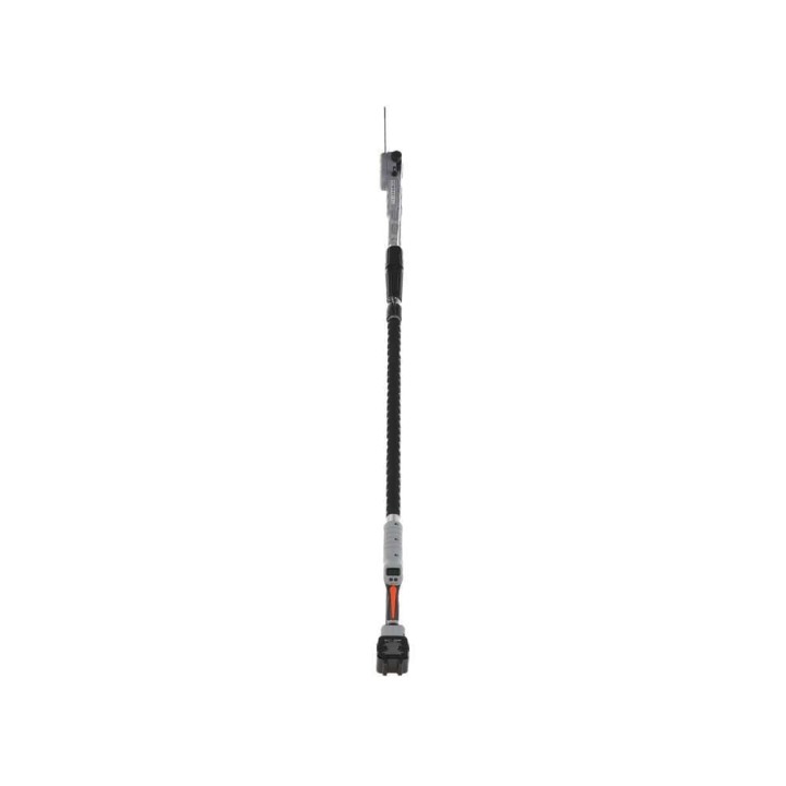 Volpi KVS7000P akkuoksasaha teleskooppivarrella, 21,6 V, 2 × 4 Ah, 19 cm