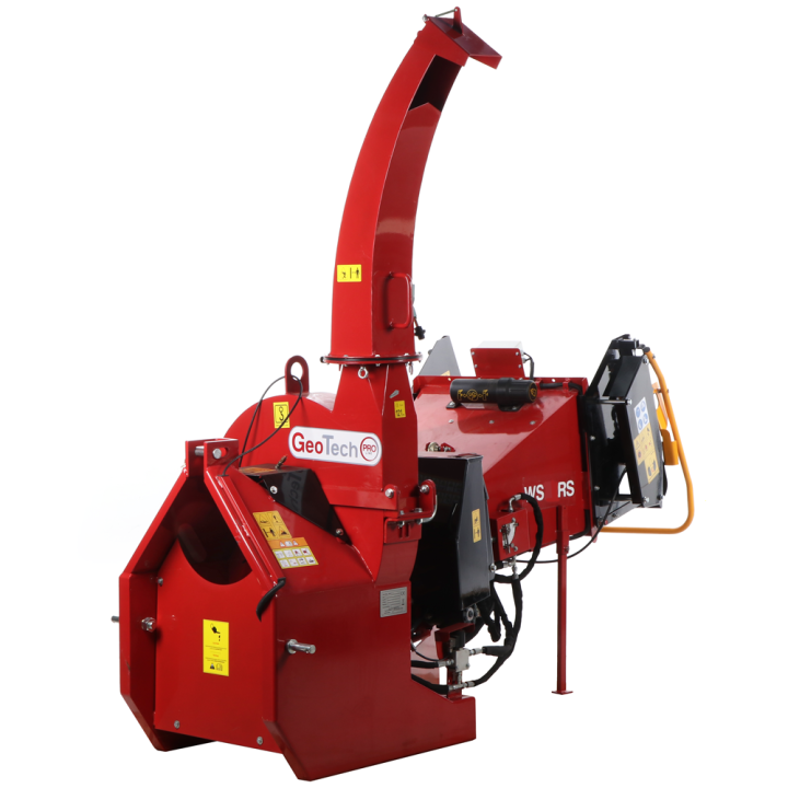 GeoTech Pro WS72RS traktorikäyttöinen biotriturori hydraulinen syöttö