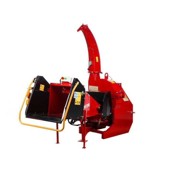 GeoTech Pro WS72RS traktorikäyttöinen biotriturori, hydraulinen syöttö