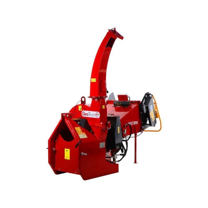 GeoTech Pro WS72RS traktorikäyttöinen biotriturori, hydraulinen syöttö