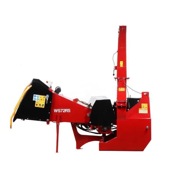 GeoTech Pro WS72RS traktorikäyttöinen biotriturori, hydraulinen syöttö
