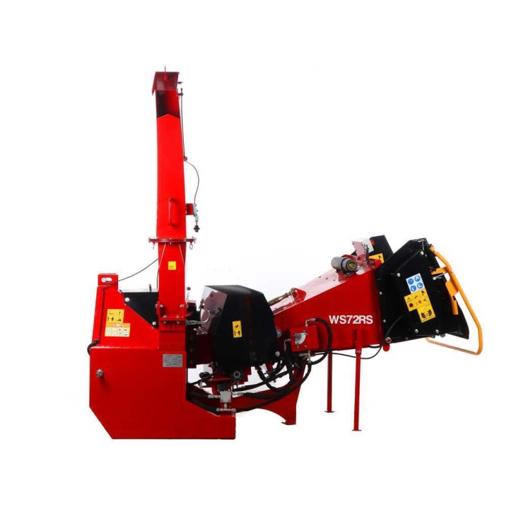 GeoTech Pro WS72RS traktorikäyttöinen biotriturori, hydraulinen syöttö