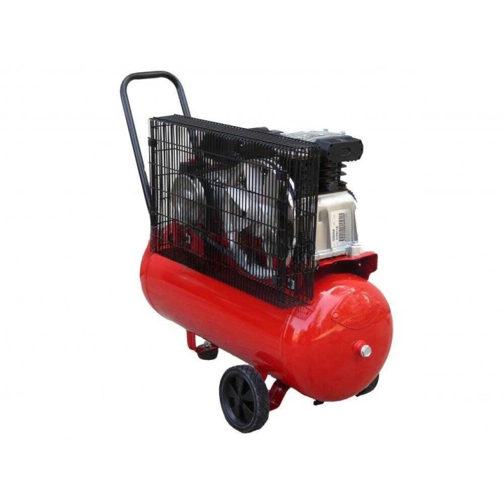 Fini MK 102 N 50 2M hihnakäyttöinen kompressori, 2 HP, 50 l, 10 bar