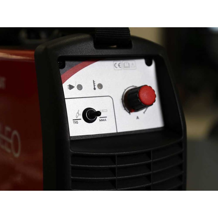 Helvi Galileo 219 hitsausinvertteri, MMA/TIG Lift, 200 A, laukku ja tarvikkeet